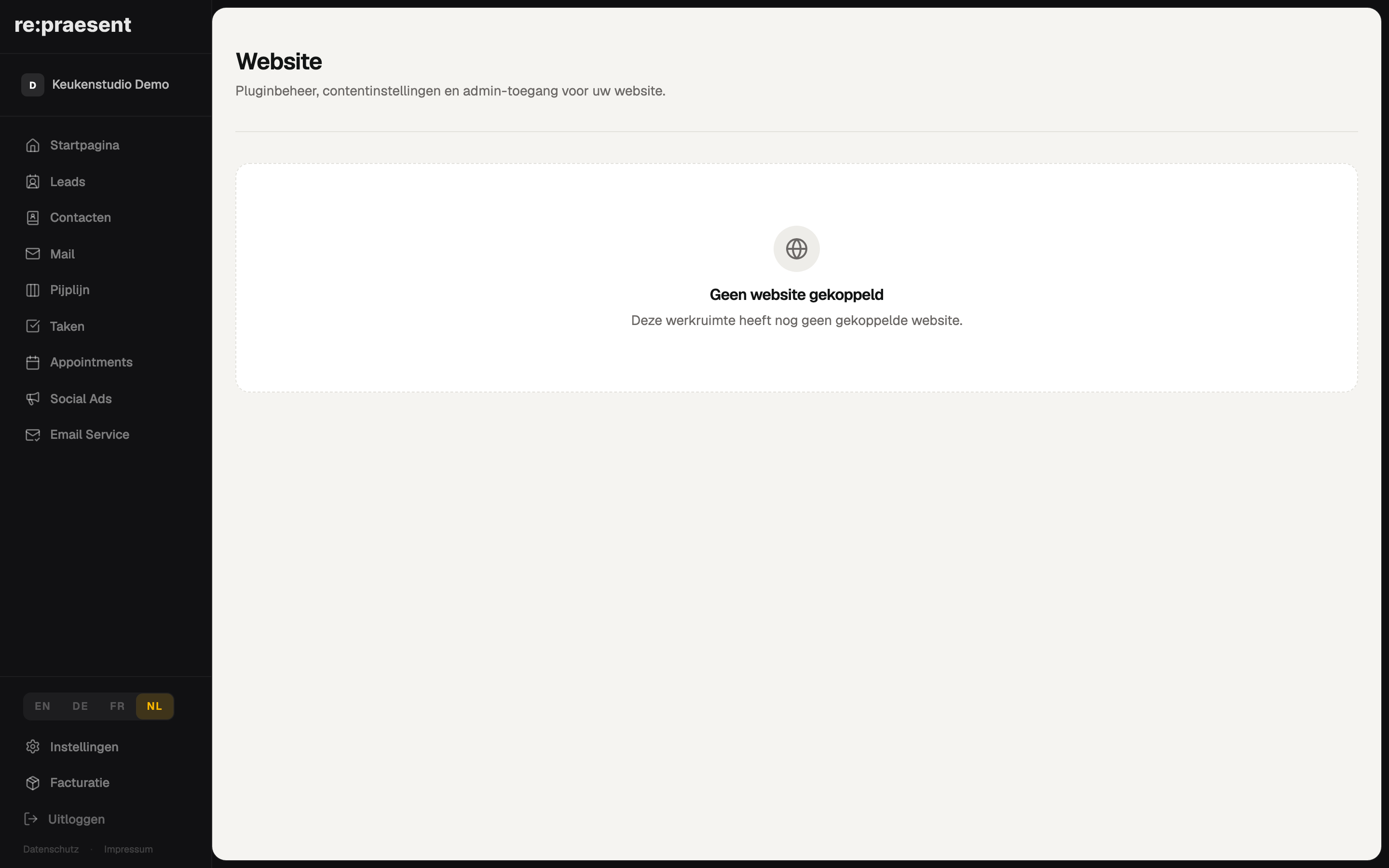 Website — WordPress en plugins